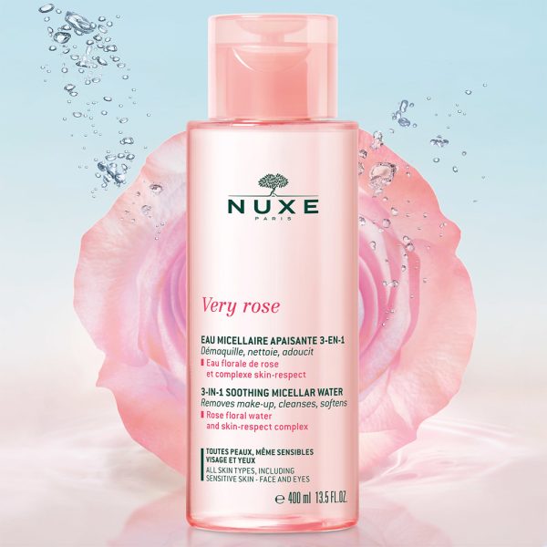 Nuxe Very Rose Agua Micelar Calmante 400 ml