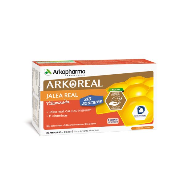 Arkoreal Jalea Real 1000 Mg Vitaminada Sin Azúcar