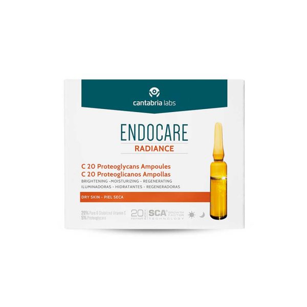 Endocare Radiance C20 Proteoglicanos Ampollas