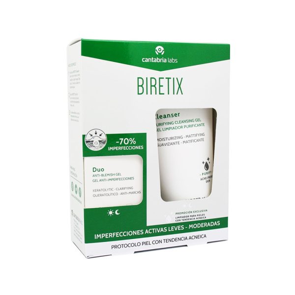 Biretix Pack Gel Duo + Gel Limpiador