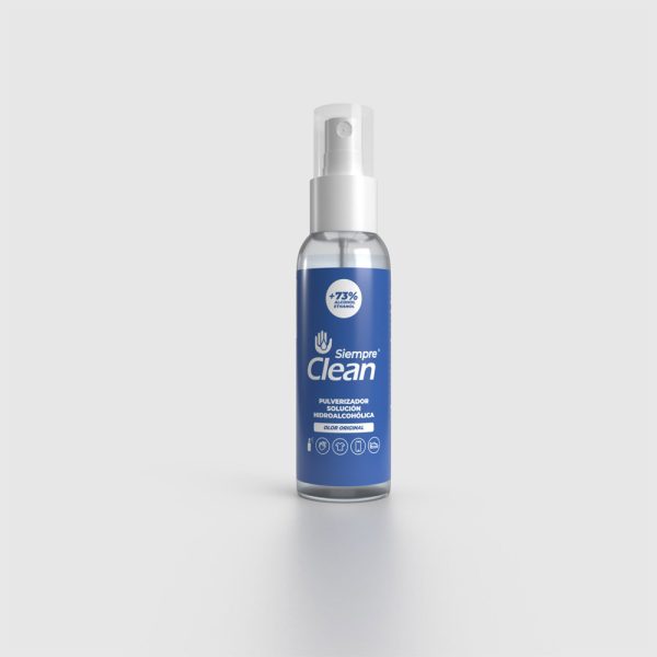 Siempre Clean Solución Hidroalcohólica Aroma Original Pulverizador 100 ml