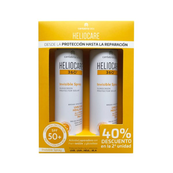 Heliocare Pack Invisible Spray Duplo